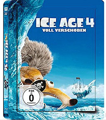 Ice Age 4: Voll Verschoben - Steelbook [Limited Edition] (+ Blu-ray) [Blu-ray 3D]