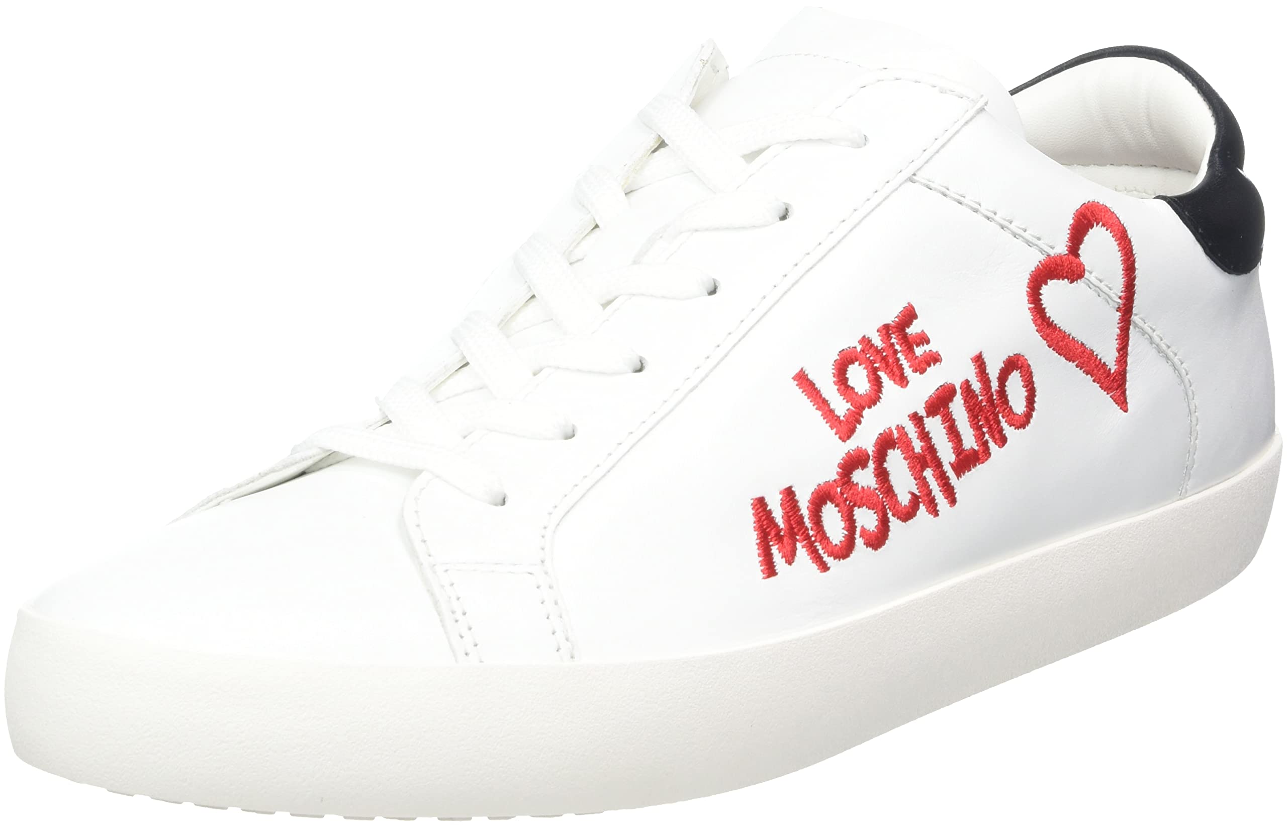 Love Moschino Damen Sneakerd.casse25 Kalbsleder Sneaker, Mehrfarbig, 37 EU