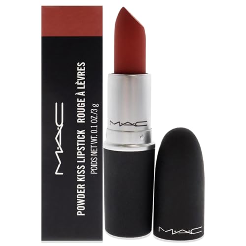 MAC Powder Kiss Lipstick Devoted To Chili 3g