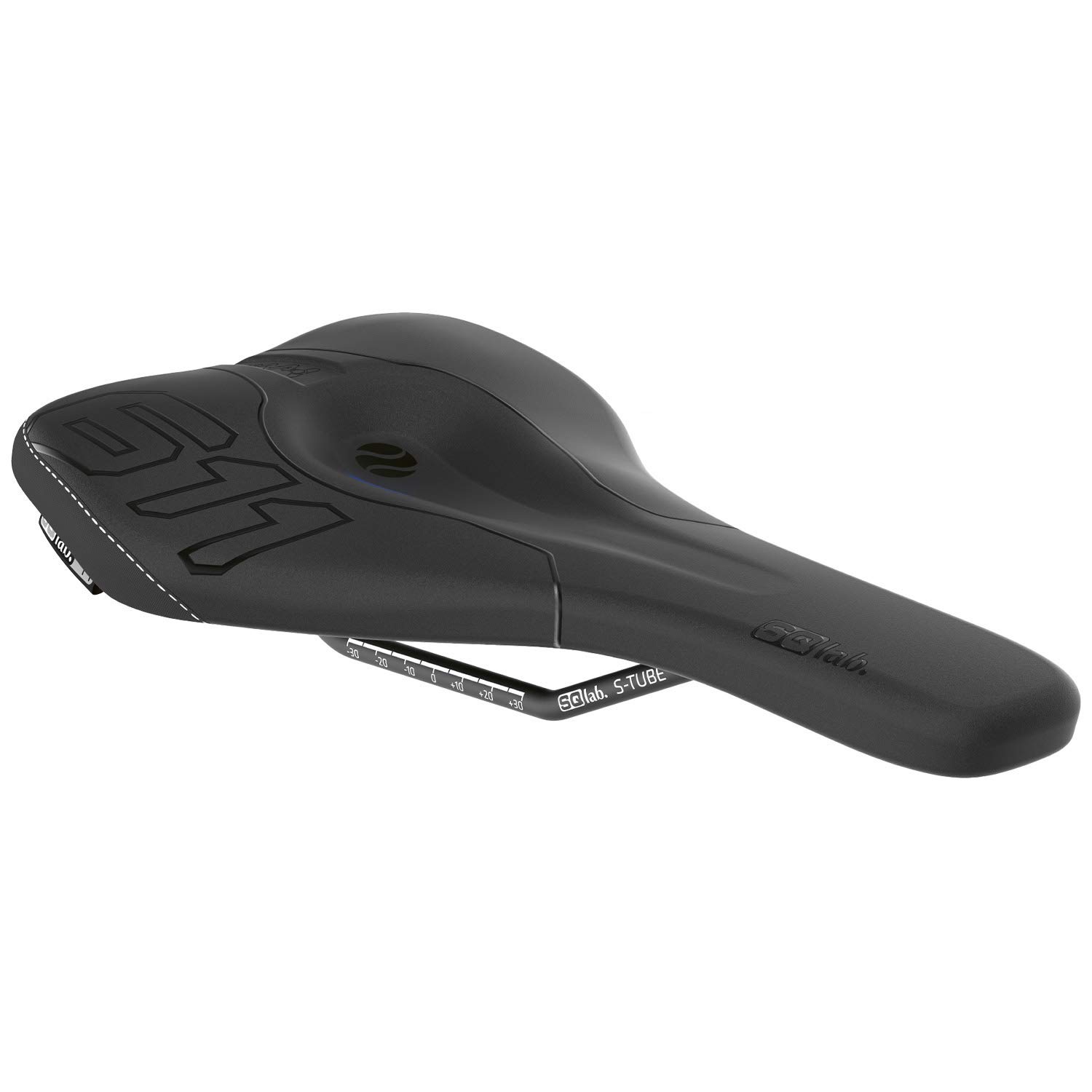 611 Ergowave, MTB Tech & Trail Fahrradsattel SQlab, Schwarz, 12 cm