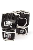 LEONE 1947, Kontakt MMA-Handschuhe, Unisex-Erwachsene, Schwarz, M, GP095