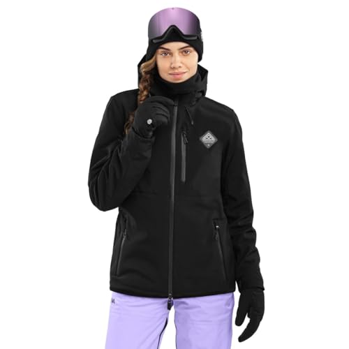 SIROKO - Softshell Jacke für Schnee für Damen W2-W McKinley - S - Schwarz