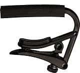 SHUBB - C1K Capo Noir, Kapodaster für Gitarre mit Stahlsaiten, Schwarz