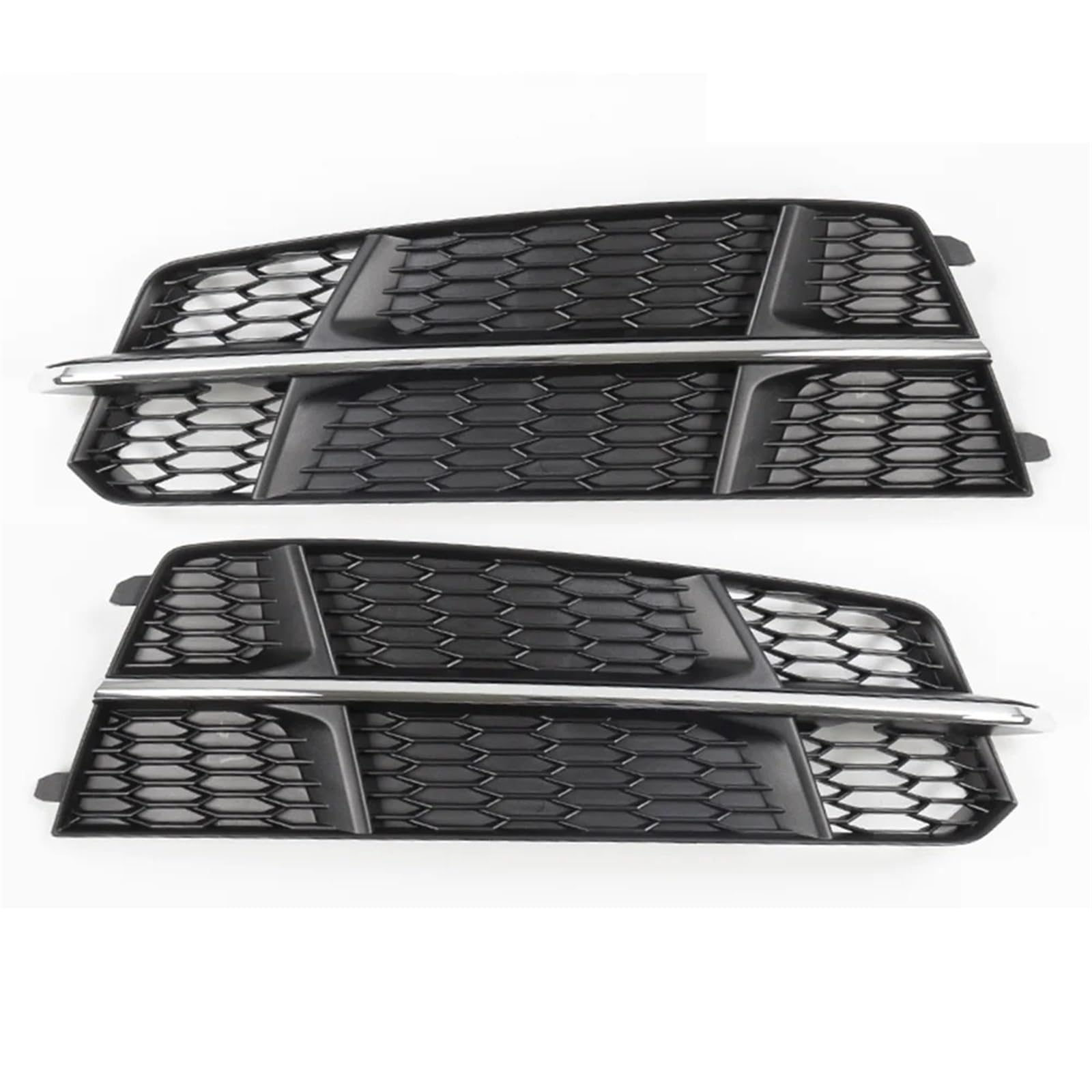 Frontgrills Für Für A6 C7 A6L S-Linie 2015-2018 Nebelscheinwerfer Kühlergrillabdeckung Auto Kühlergrill Wabengrillabdeckung Mesh-Grill Front Bumper Grille