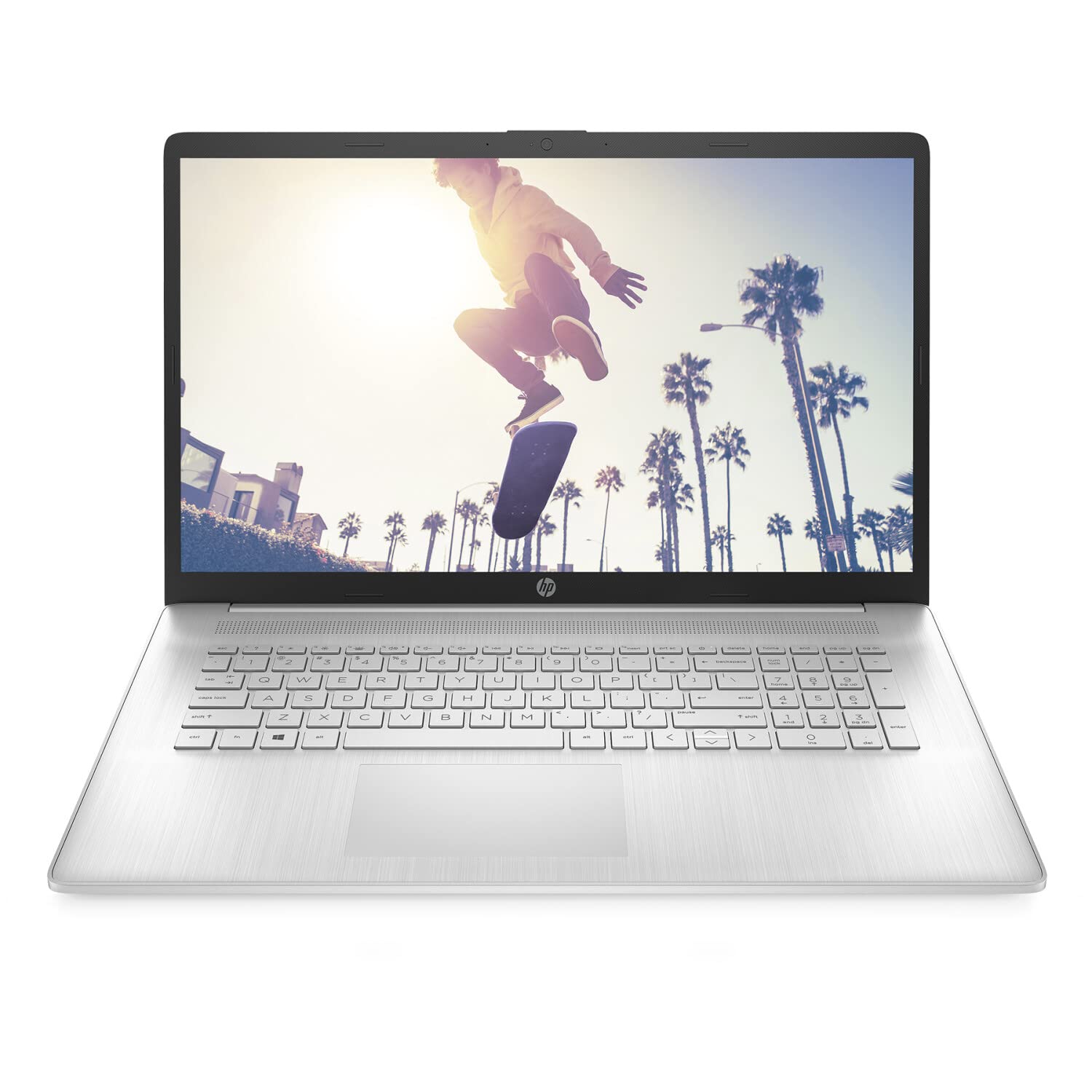 HP 17 <> Silber <> 17,3" FHD <> Core i5 1235U <> RAM: 8GB <> SSD: 2000GB <> Windows 11 Pro <> Office 2021 Professional