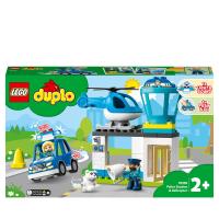 LEGO® DUPLO Polizeistation mit Hubschrauber 10959