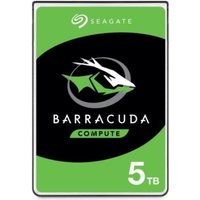 Seagate Guardian BarraCuda ST5000LM000 - Festplatte - 5 TB - intern - 2.5 (6.4 cm) - SATA 6Gb/s - 5400 U/min - Puffer: 128 MB