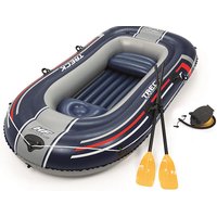 Bestway Hydro-Force Schlauchboot-Set Treck X 2, für 2 Personen, 255 x 127 x 36 cm