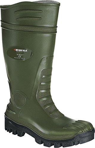 Cofra 00300-014.W39 TYPHOON GREEN/BLACK S5 SRC Sicherheitsstiefel, Grün/Schwarz , Größe 39