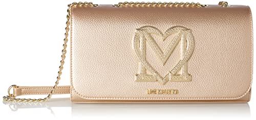 Love Moschino Damen BORSA A SPALLA Umhngetasche, Stahlgrau, Einheitsgröße