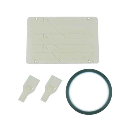 Aurgiarme 1/4 25,4 cm Tape Spleißen Set ABS Öffnungs Kassetten Tape Spleißen Set Kassetten Tape Reparatur Spule zu Spule Tape Recorder