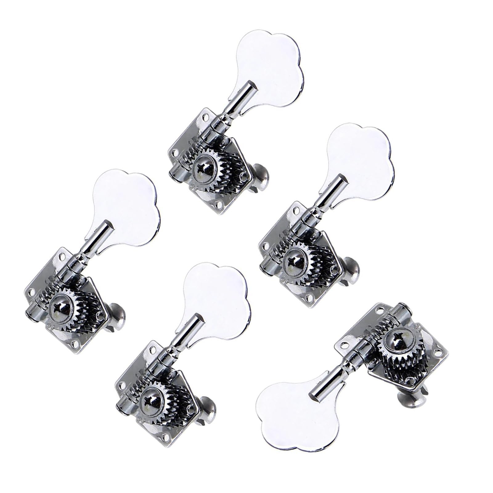 Strings Tuning Pegs Mechaniken Für Gitarre 1PCS Links & 4PCS Rechts Bass Tuner Peg Kompatibel Für Gitarre Tuning Pegs Gitarre Mithelfer