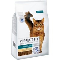 PERFECT FIT Sterile Adult Trockenfutter für erwachsene, sterilisierte Katzen ab 1 Jahr - Huhn, 7 kg (1 Beutel)