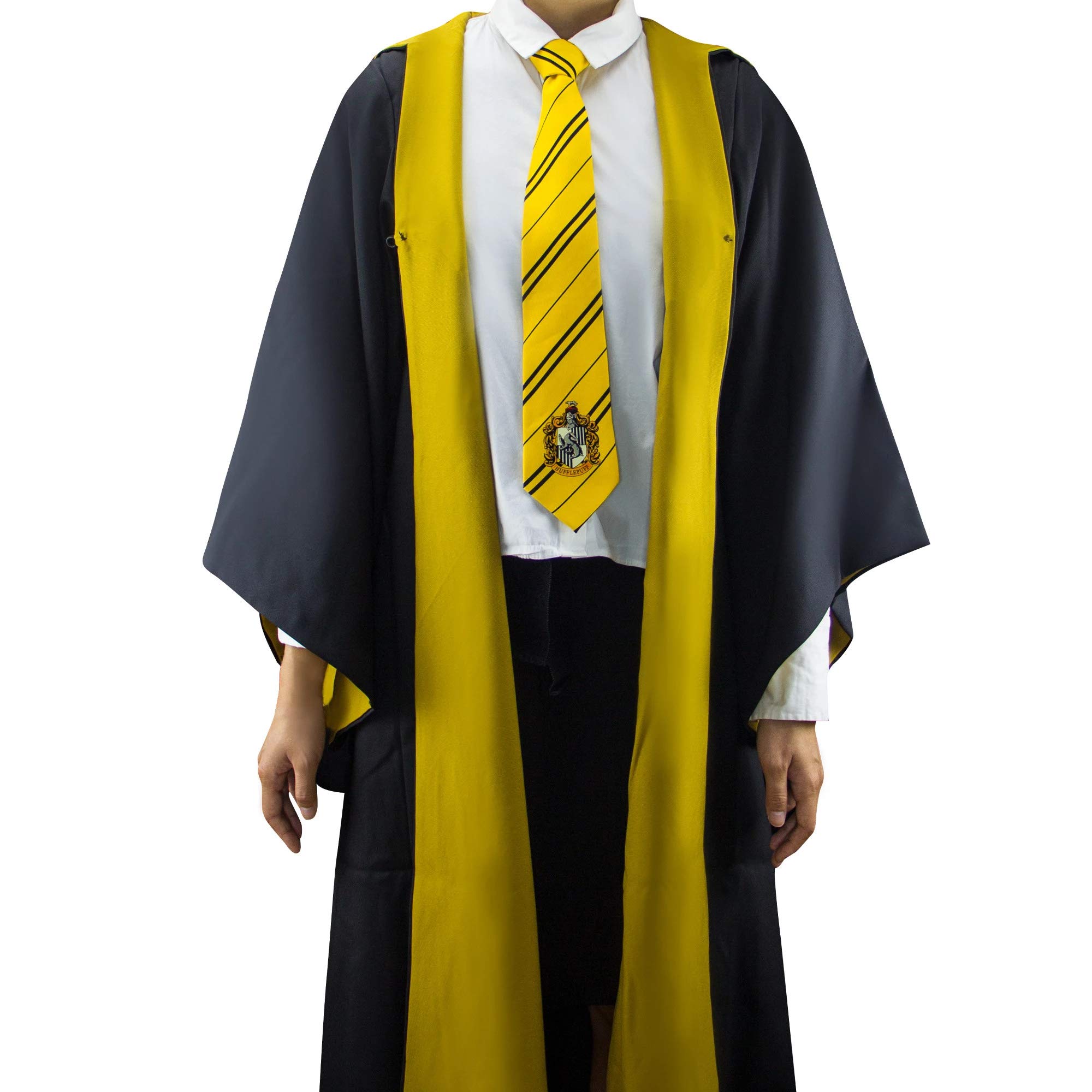 Cinereplicas Harry Potter - Hogwarts Robe Hufflepuff - XS/Kids - Official License