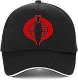 GPMZZMIX Baseballkappe Hiphop Sonnenhut Cobra GI Joe Special Forces Männer Baseballkappe Film Cobra GI Joe The Rise Cobra Fans Hut Unisex Sommer Snapback Hüte Geschenk