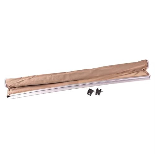 Sonnenschutz Dachfenster-Rollladen, Schiebedach-Sonnenschutzvorhang 4L0877307DT38 Für Q7 3.0L 3.6L 4.2L 2007-2016, Vorne Und Hinten Auto Sonnenschutz(Beige Front)