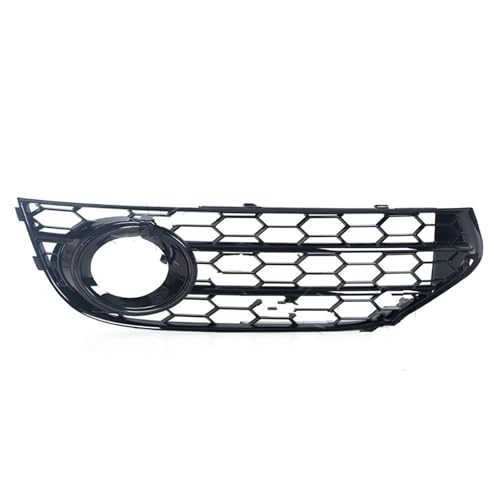 Frontgrills Für Für A4 B8 B8.5 Für ALLROAD 2009-2015 8K0807681J01C 8K0807682J01C Front Stoßstange Waben Kühlergrill Nebel Licht Abdeckung Rahmen Front Bumper Grille(Black Right)