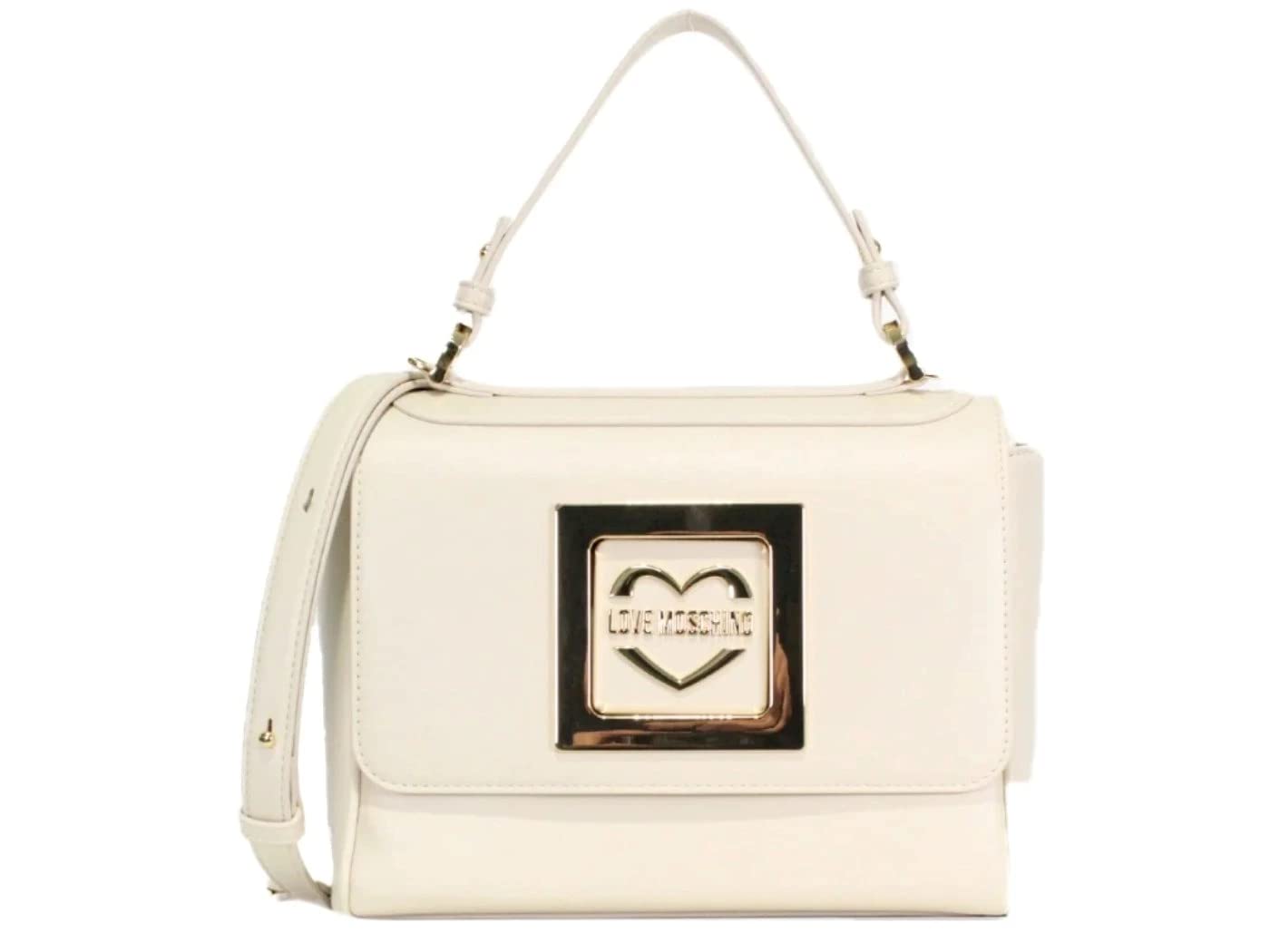 Love Moschino Damen Jc4302pp0gkv0103 Handtasche, Ecru