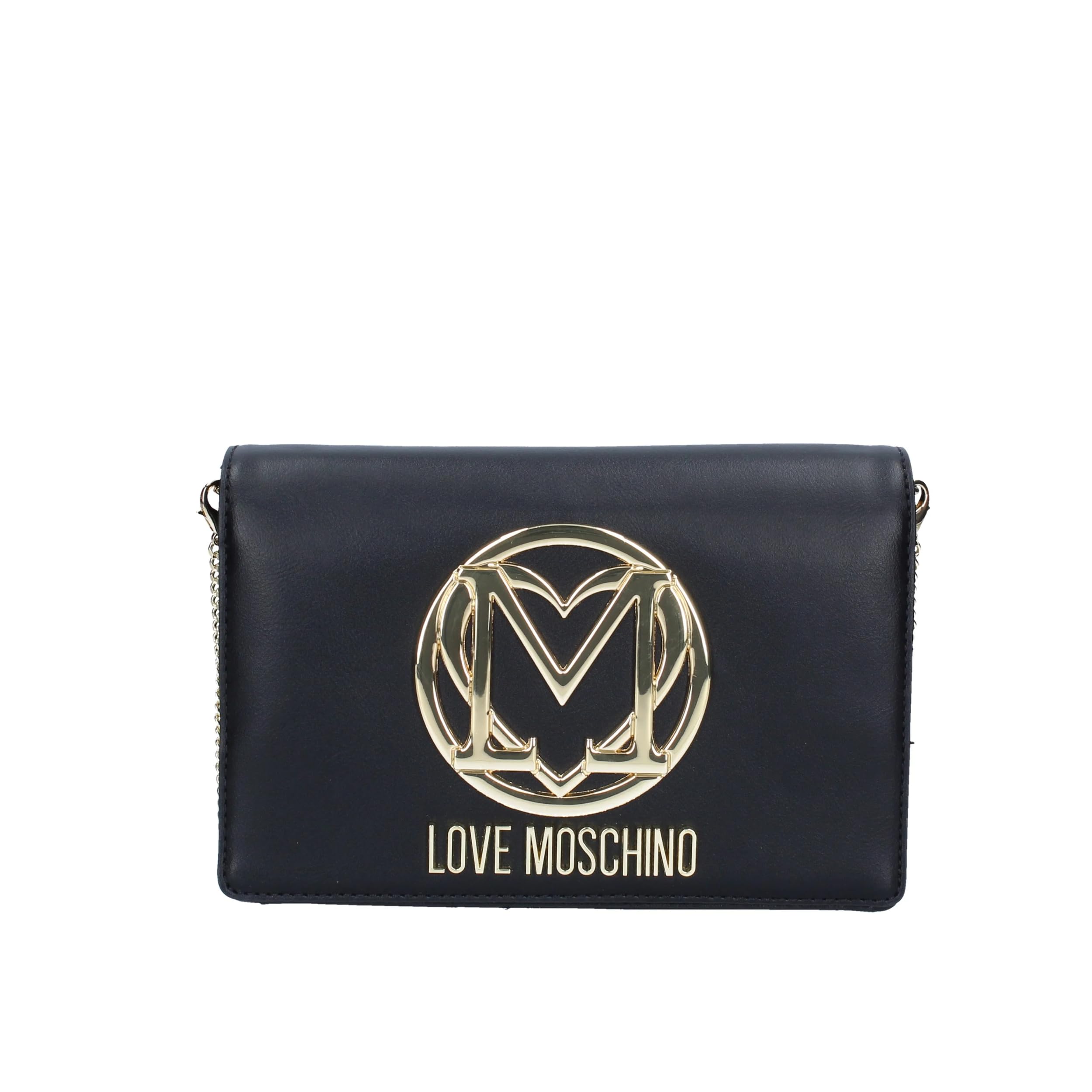 Love Moschino Damen Jc4038pp1gld000 Umhängetasche, Schwarz