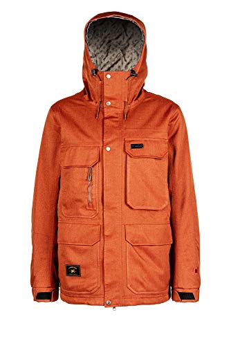 L1 Herren Jacke SUTTON JKT'20, Rust, M, 1201-873652