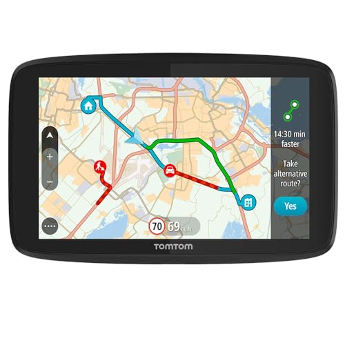 TomTom Auto GPS GO 520 - 5 Zoll Weltkarte, Verkehr, Gefahrenzonen über Smartphone, Freisprechen