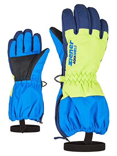 Ziener Baby LEVIO AS(R) Minis Glove Ski-Handschuhe/Wintersport, Persian Blue, 98cm