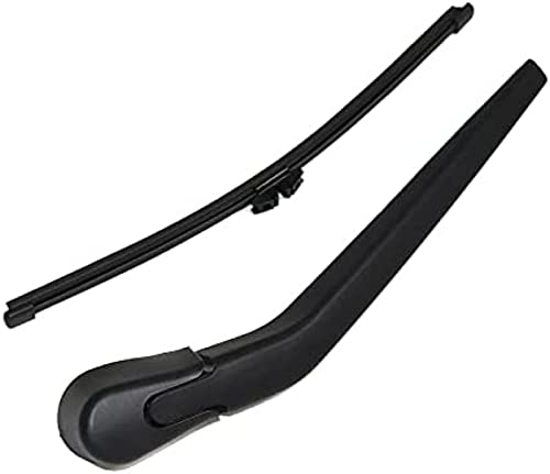 HBZYD Heckscheibe Scheibenwischer Arm & Blatt,Passt für VOLVO V40 Hatchback 2012-2019 Hinten Wischerarm Scheibenwischer Set