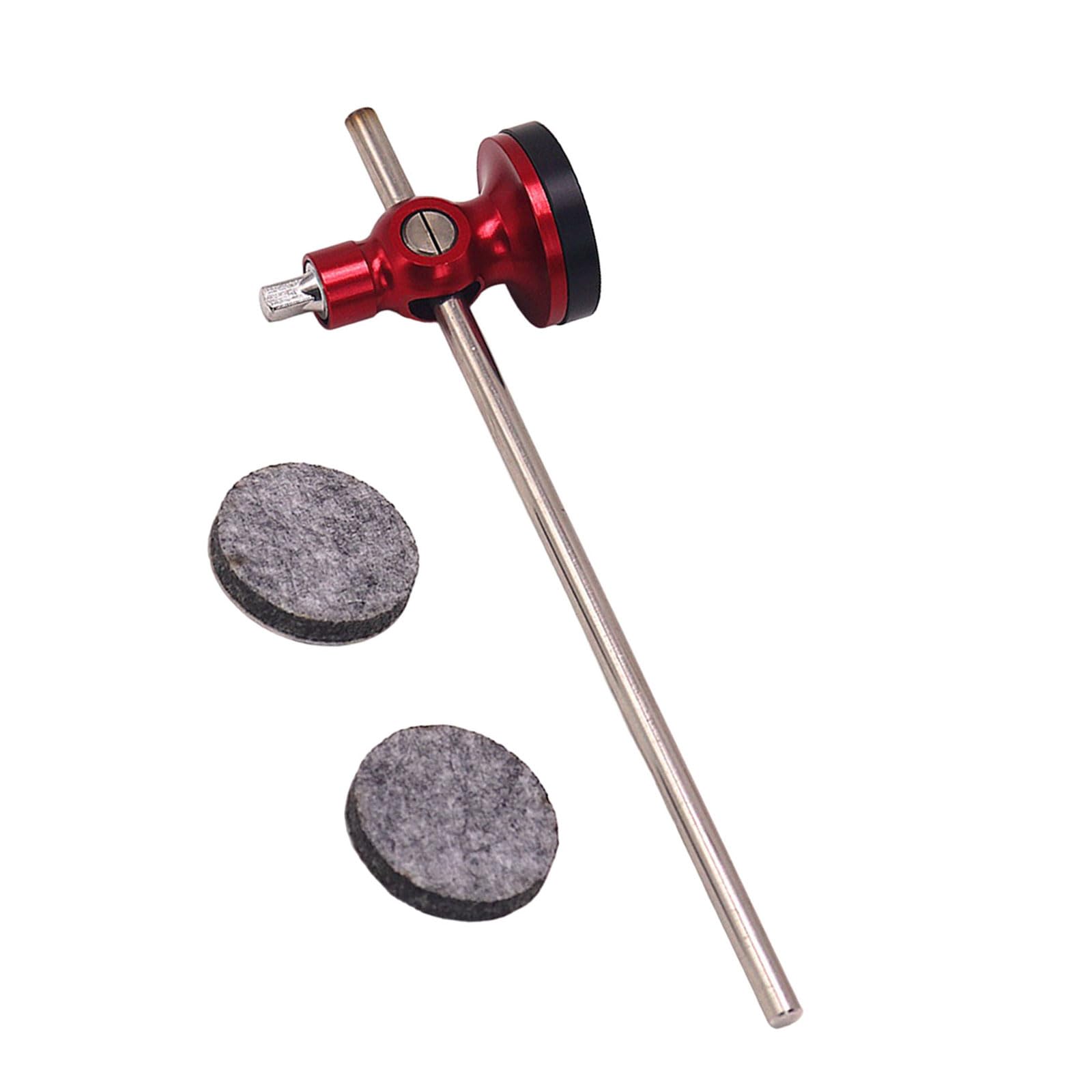 Metallkopf Bass Drum Pedal Schlägel Kicks Drum Fußpedal Schlägel Einstellbare Hammer Kopf Schlagzeug Schlägel Schlagzeug Zubehör