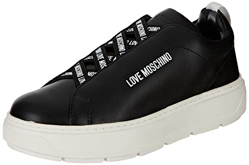 Love Moschino Damen Ja15824G0GIA0000 Sneaker, Schwarz, 36 EU