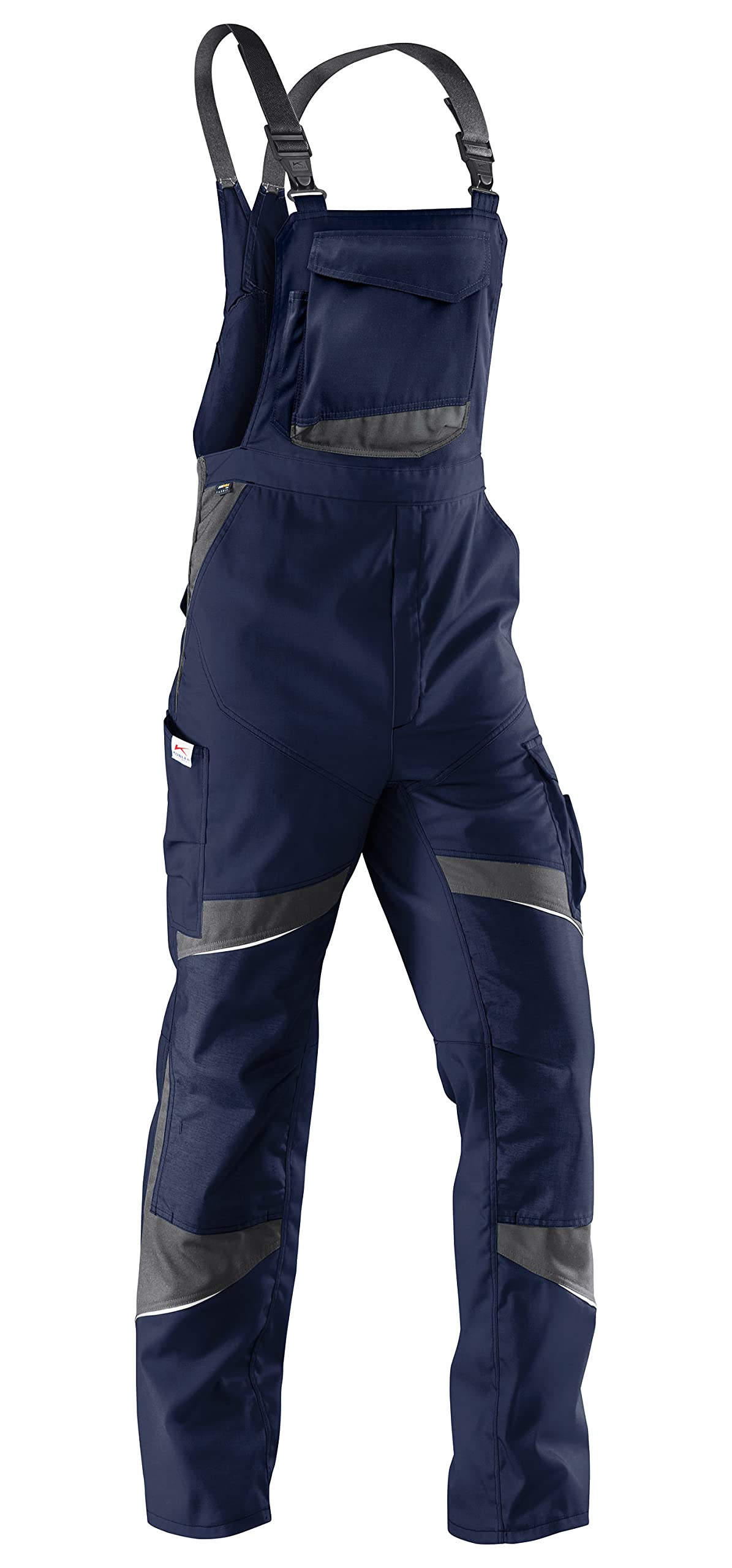 KÜBLER Workwear KÜBLER ACTIVIQ Arbeits-Latzhose dunkelblau/anthrazit