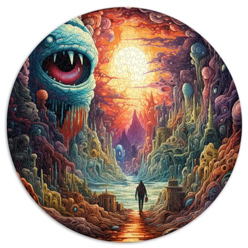 Puzzlespiel „The Edge of The Univers“ Puzzles für Erwachsene, 1000 Teile, 67,5 x 67,5 cm, lustiges Geschenk, Spaß bei Aktivitäten zu Hause, Geburtstagsgeschenk, Reisegeschenke,