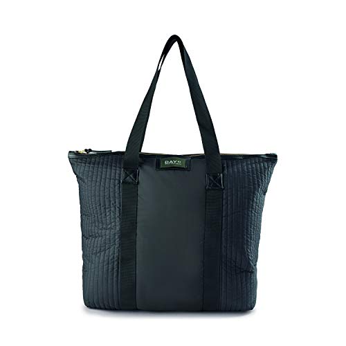 DAY ET | Gweneth RE-Q Partial Bag | Schultertasche Shopper | Schwarz | Dänisches Design | 100% Recycled Polyester