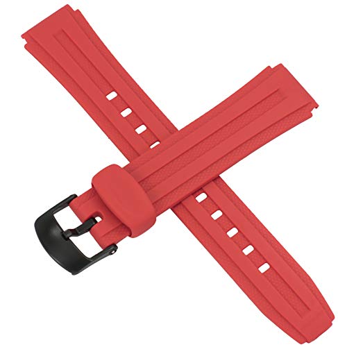 Casio Uhrenarmband für W-211 W 211 Rot 10268503