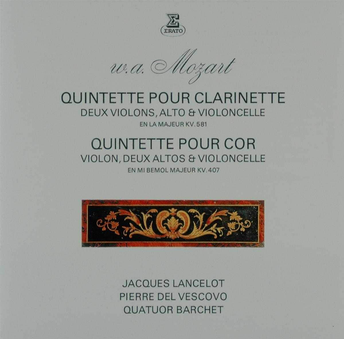 Mozart:Clarinet Quintet & Horn