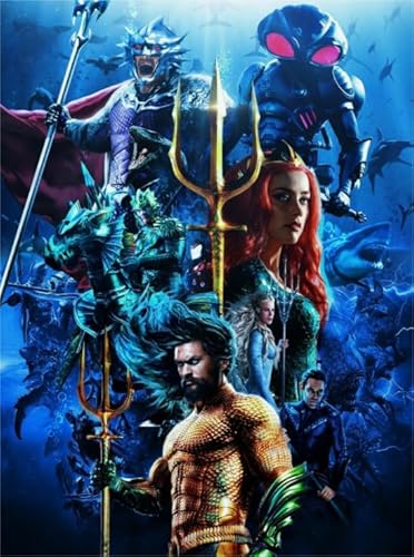 HfmQuisutron Puzzle 1000 Teile Klassischer Film Momoa Poster Buntes Geschicklichkeitsspiel Für Die Ganze Familie Erwachsene Xy278Tk