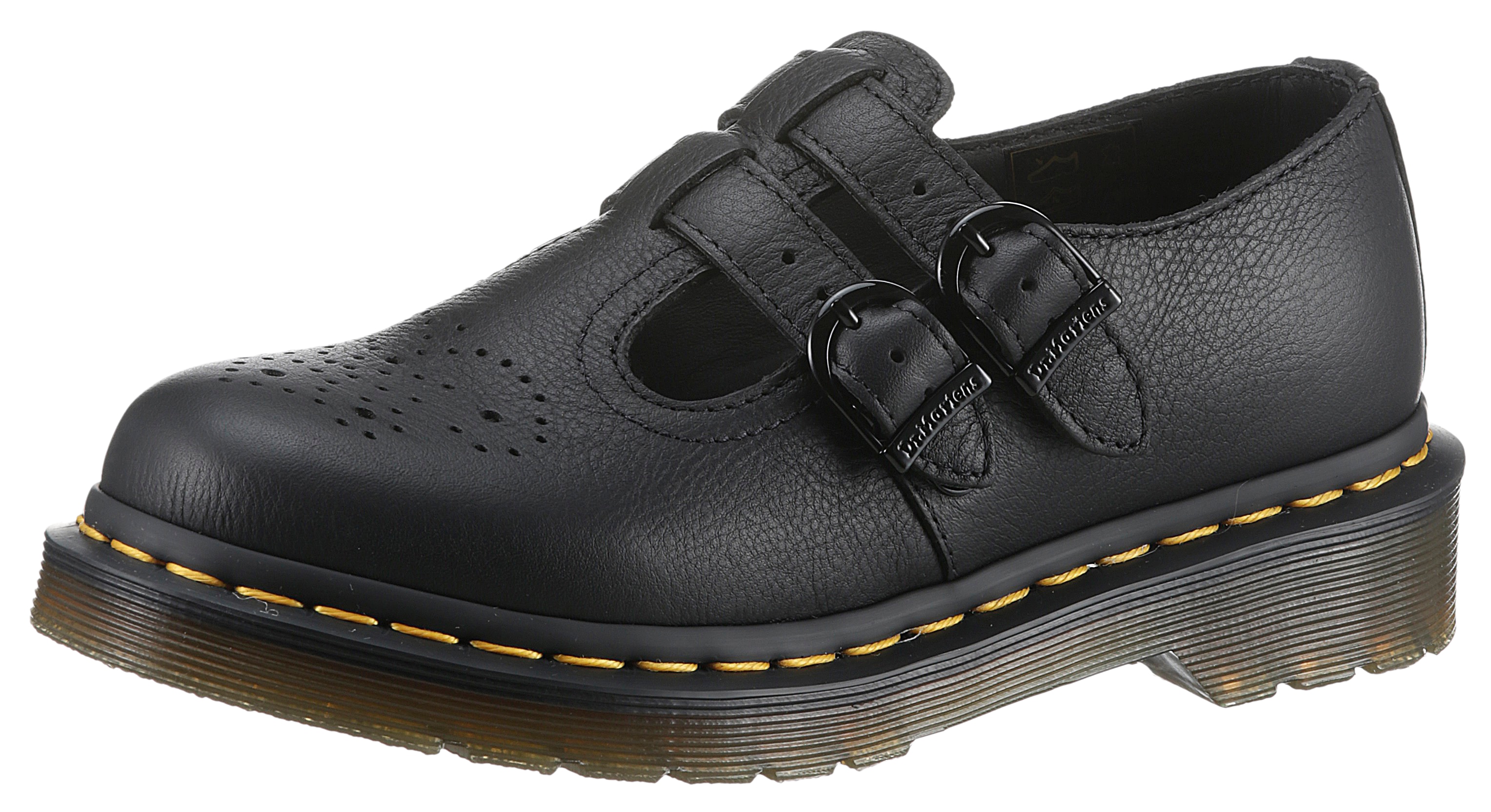 DR. MARTENS Slipper "8065 Mary Jane", Spangenschuh, Halbschuh, Chunky Slipper mit verstellbaren Schnallen