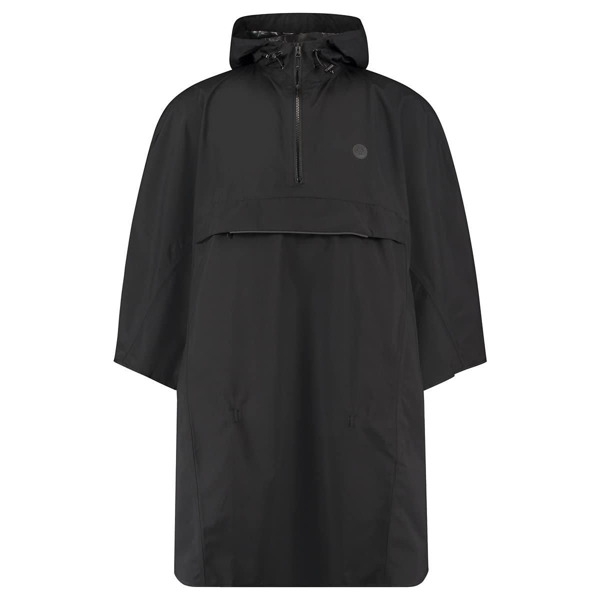 AGU GO Grant Regen Poncho Essential All Black One Size