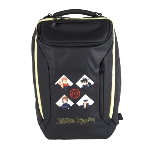 Konix Herren Jujutsu Kaisen Rucksack, Schwarz