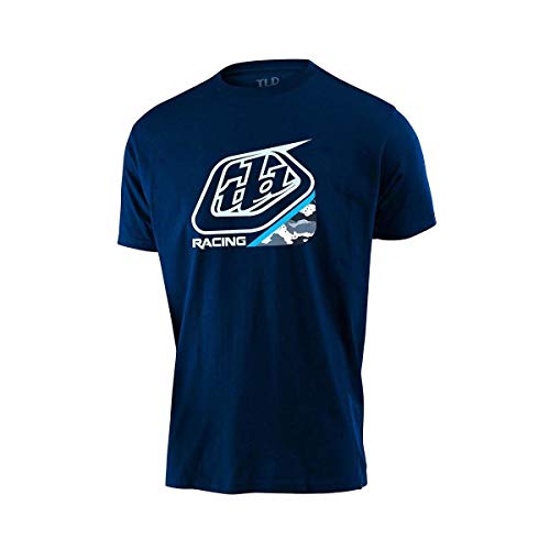 Troy Lee Designs Kids T-Shirt Precision 2.0 Blau Gr. M