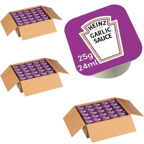 Heinz Curry Knoblauch Sauce 300 Portionen x 24 Mililiter + Pufai