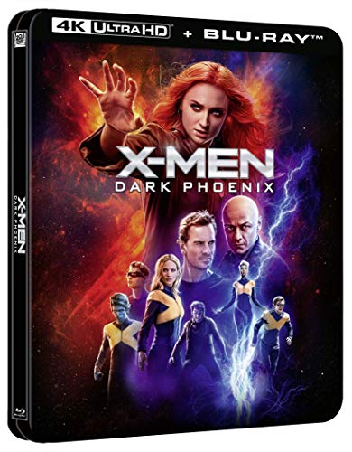 X-Men : Dark Phoenix [4K Ultra HD + Blu-Ray-Édition boîtier SteelBook]