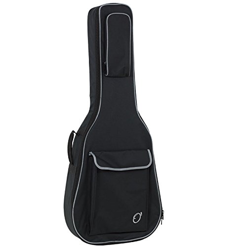 FUNDA GUITARRA CLASICA REF. 47 MOCHILA NEGRO/GRIS Medidas: 101x40x34x13cm.