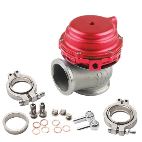 Turbo-Abblaseventil, Abblaseventil für Turbo, Externer Wastegate Turbo 38MM Turbo-Auspuffkrümmer, Turbolader-Wastegate-Ventil, externes Wastegate-Ablassrohrventil für Fahrzeuge