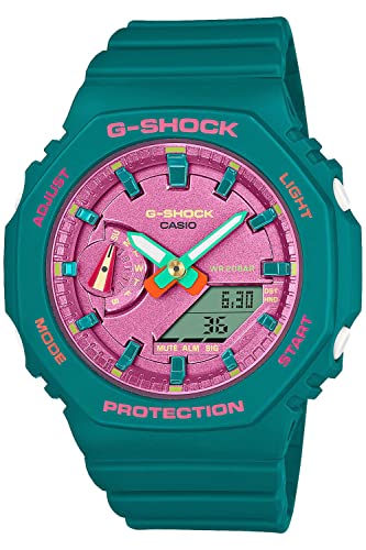 Casio GMA-S2100BS-3AJF [G-Shock Digital/Analog Kombinationsmodell] Uhr Japan Import Mai 2023 Modell, Mehrfarbig, Digital