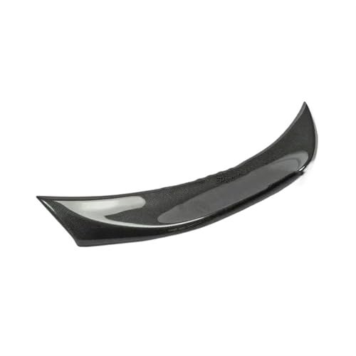 Auto Spoiler Für Mazda Für MX5 Für Miata ND RF LMS Stil FRP Fiberglas Unlackiert Entenschnabel Spoiler Stamm Flügel Lip Racing Zubehör Tuning Trim Auto Spoiler Wing(Glossy Black)