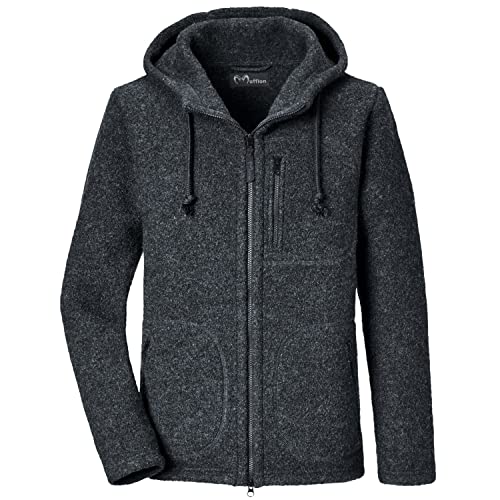 Mufflon - Halva - Wolljacke Gr M blau