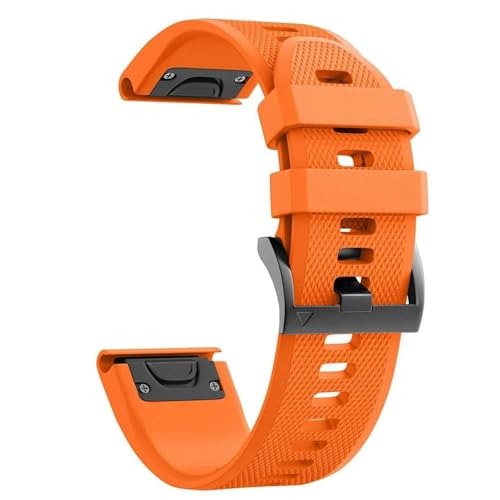 NEYENS Offizielles Silikon-Armband für Garmin Epix/Fenix 7 7X 5 5X Plus 6 6X Pro Band QuickFit Instinct2/Descent G1 Solar-Gürtel, 22mm Width, Achat