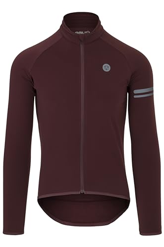 AGU Thermo Radtrikot Langarm Essential Herren - Lila - L, Modica, L