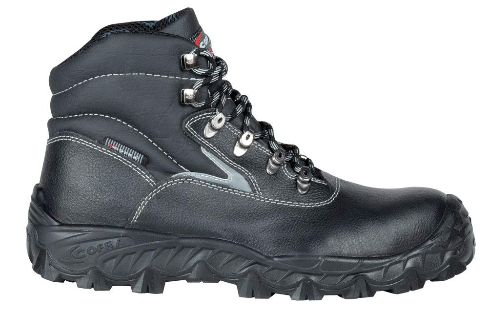 Cofra FW140-000.W45 NEW TIRRENIAN S3 SRC Sicherheitsstiefel, Schwarz, Größe 45