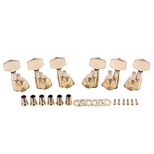 Ein Set 6 -PCs Gold Gesperrte String -Tuning -Pegs -Tuner -Maschinenköpfe Für Akustische E -Gitarre Stimmwirbel Mechaniken